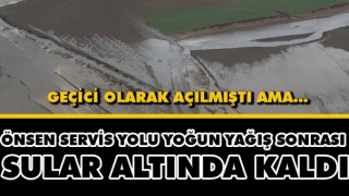 Önsen Köprüsü Çalışmaları Sular Altında