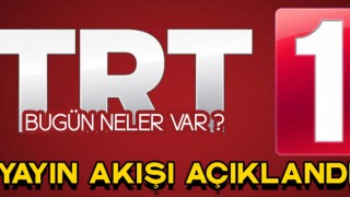 TRT 1’de 5 Ocak 2021 Salı Tarihinde ne var ? 5 Ocak 2021 Salı Günü Yayın Akışında Neler Var ? TRT1 Yayın Akışı