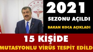 Türkiye'de 15 Kişide Mutasyonlu Virüs Tespit Edildi Son Dakika !