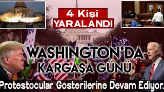 Washıngton’da Olaylar Karıştı Joe Biden’ın Başkanlığı Tescillenirken ABD Başkanı Trump Yandaşcı Göstericilerden Kanlı Baskın : ABD’de Son Durum