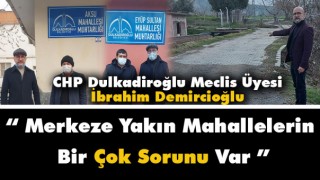 CHP Dulkadiroğlu Meclis Üyesi Demircioğlu - Yıl 2021 Hala Altyapı Sorunu Var !