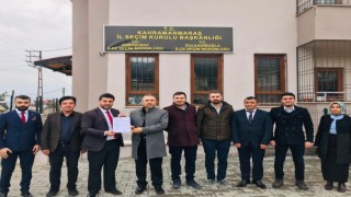 Deva Partisi Dulkadiroğlu İlçe Başkanı Dökme Mazbatasını Aldı