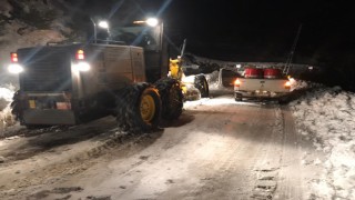 Dulkadiroğlu Belediyesinin Kar Mesaisini Gece de Sürdürdü