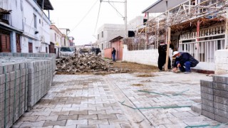 Dulkadiroğlu Bölgesinde Asfalt Ve Kilit Parke Çalışması Sürüyor