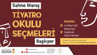Kahramanmaraş'ta Tiyatro Okulu Ön Başvuruları Başladı