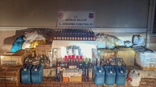 Antalya'da Sahte İçki Operasyonu