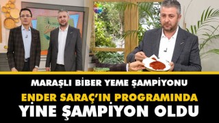 Biber Yeme Şampiyonluğunu Yine Kazandı