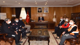 Deprem Haftası'nda Ömer Faruk Çoşkun'a Ziyaret