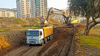 Doğukent'te Yeni Yol Yapım Çalışması