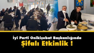 İyi Parti Onikişubat Teşkilatında Şifalı Etkinlik