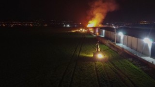 Kahramanmaraş'ın Tekstil Fabrikasında Yangın