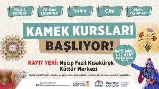 KAMEK Kursları Başlıyor