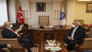 Mehmet Sağlam'dan Sami Özgül'e Hayırlı Olsun Ziyareti