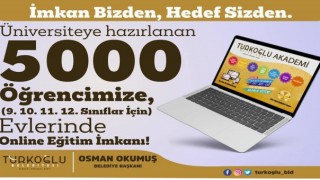 Türkoğlu Belediyesi’nden Üniversiteye Hazırlanan Öğrencilere Destek