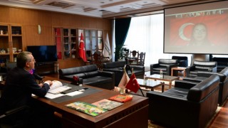 Belediye Başkanı Güngör 23 Nisan'a Özel Çocuklarla Online Görüştü