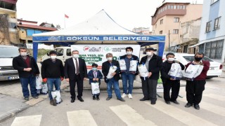 Göksun Belediyesi Elli Bin Fidan Dağıttı