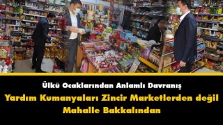 Kahramanmaraş Ülkü Ocaklarından Anlamlı Davranış