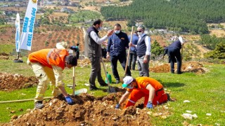 Kahramanmaraş'ta İtfaiye Hatıra Ormanı Fidanları Ekildi