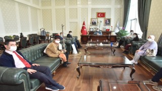 Okul Heyeti Başkan Okumuş’u Ziyaret Etti