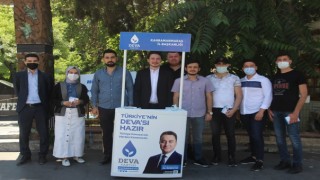 Deva Partisi Kahramanmaraş Caddelerinde Gençlerle