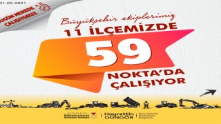 Fen İşleri Dairesinden Günlük Çizelge