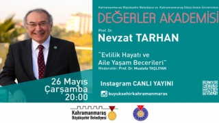 Nevzat Tarhan Değerler Akademisi’ne Konuk Olacak