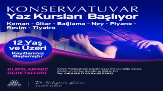 Adıyaman'da Yaz Kurslarına Kayıt Başladı