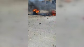 Afrin'de Bombalı Saldırı