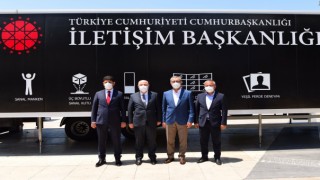 İletişim Başkanlığı Dijital Tırı Kahramanmaraş’ta