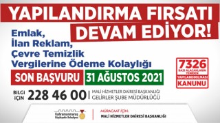Kahramanmaraş Büyükşehir'den Yapılandırma Kolaylıkları