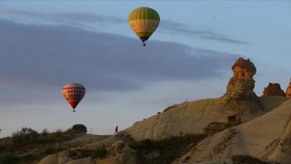 Kapadokya'da Turizm Hareketliliği Görülüyor