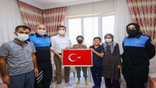 Emniyet Mensuplarından Milli Sporcuya Moral Ziyareti