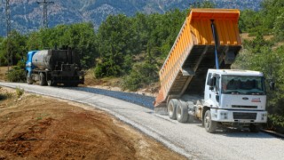Göksun'da 60 Kilometrelik Yol Yenileniyor