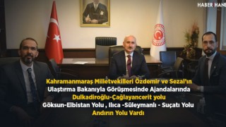 Özdemir Ve Sezal Ulaştırma Bakanı İle Görüştü