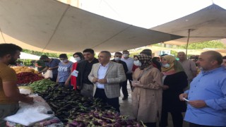 Deva Partisi Kahramanmaraş Teşkilatı Pazarcı Esnafının Sorunlarını Dinledi