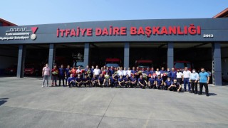 Kahraman İtfaiye Ekibi Şehre Döndü