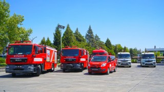 Kahramanmaraş İtfaiyesi Yangın Bölgesinde