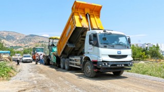 Kahramanmaraş'ta Bir Buçuk Kilometrelik Yol Asfaltlandı