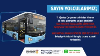 Kahramanmaraş'ta Üç Otobüs Hattında Değişiklik