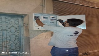 Akedaş Kaçak Kontrolü Gerçekleştirdi