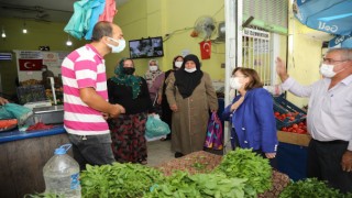 Başkan Şahin'den Turanemeksiz Ve Onur Mahallelerine Ziyaret