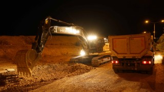Ağcalı’da Çalışmalar Gece Gündüz Sürüyor