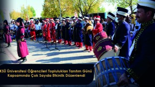 KSÜ Üniversitesi Öğrencileri Toplulukları Tanıtım Günü Kapsamında Çok Sayıda Etkinlik Düzenlendi