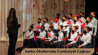 Sanko Okulları'nda Cumhuriyet Coşkusu