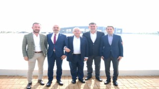 Türkiye Barolar Birliği Başkanı Metin Feyzioğlu Expo 2023 Alanında