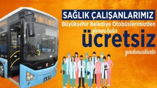 Kahraman Sağlıkçılara Büyükşehir’den Destek