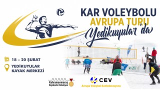 Kar Voleybolu Avrupa Turu Yedikuyular’da
