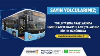 Kayıp Eşya Bürosu Vatandaşların Hizmetine Girdi
