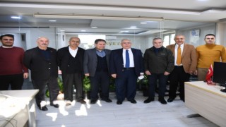 Başkan Mahçiçek, Şehrimizdeki Gazeteci Cemiyetlerini Ziyaret Etti