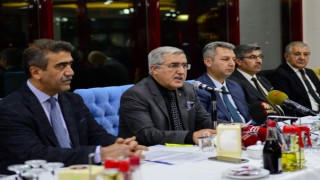 KSÜ Rektörü Prof. Dr. Niyazi Can, 10 Ocak Çalışan Gazeteciler Günü Münasebetiyle Basın Mensuplarıyla Bir Araya Geldi